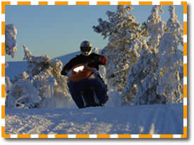 Snowmobiling